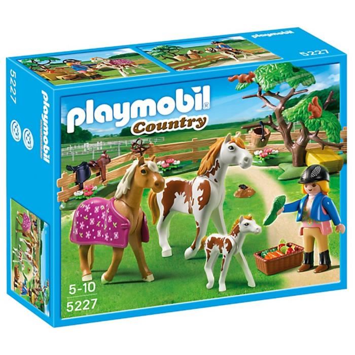 Playmobil chevaux ranch