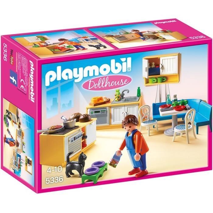 Playmobil cuisine avec ilot