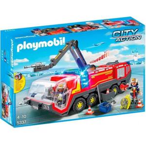 Camion pompier jouet playmobil
