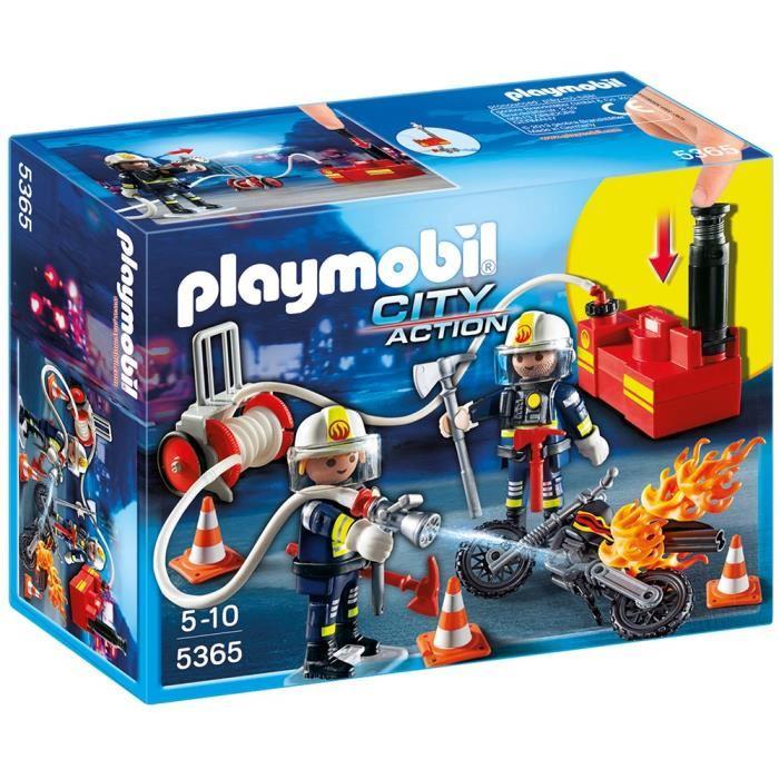 Playmobil theme pompier