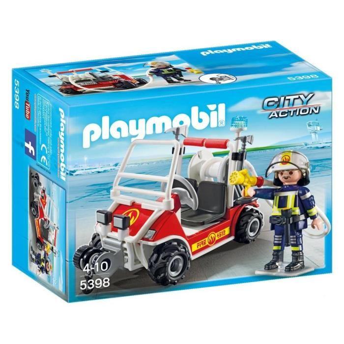 Playmobil pompier cdiscount