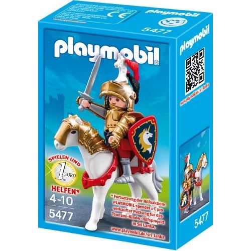 Playmobil cheval chevalier