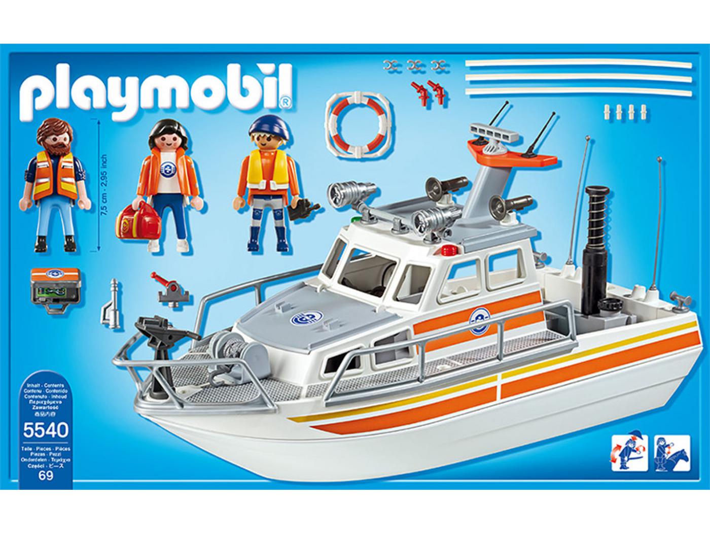 Bateau playmobil qui traverse l'atlantique