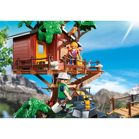 Cabane explorateur playmobil