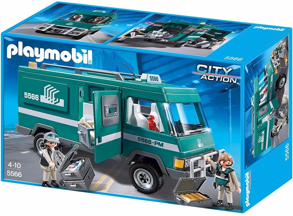 Playmobil city action my secret police station playbox