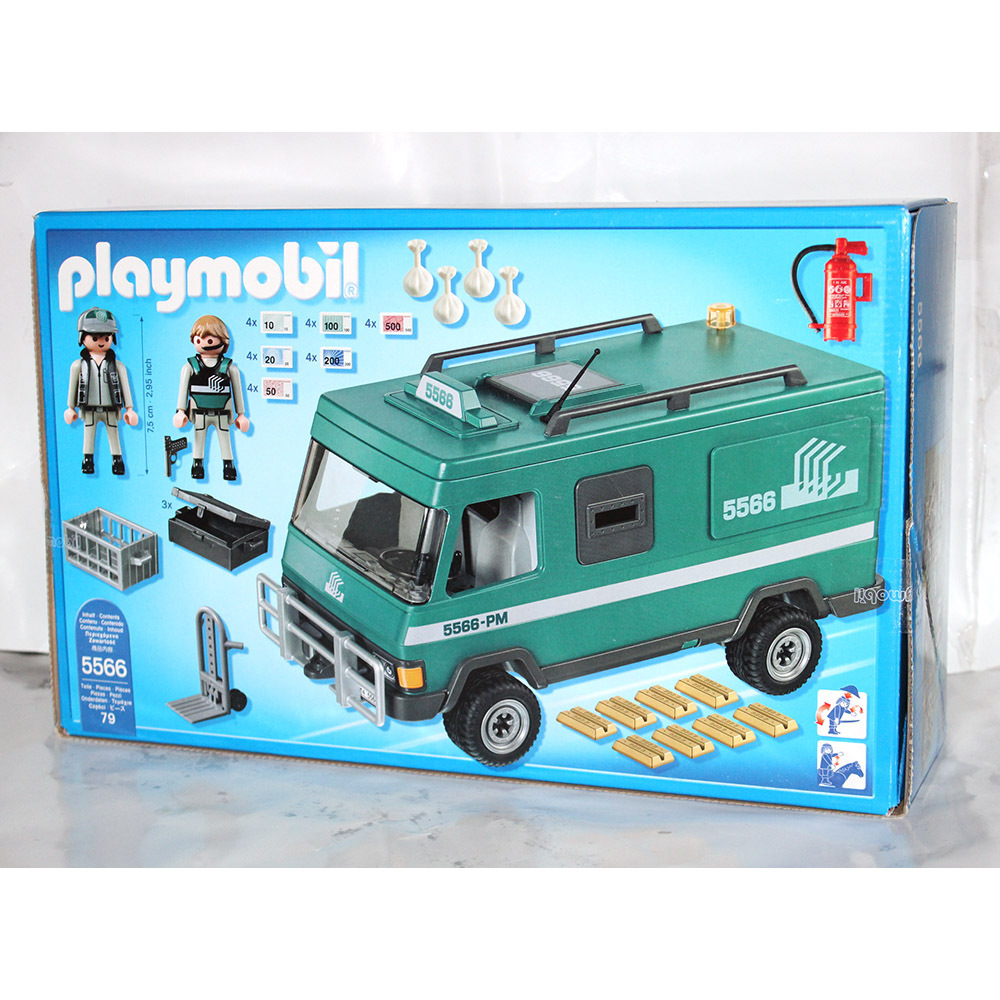 Playmobil police fourgon blindé