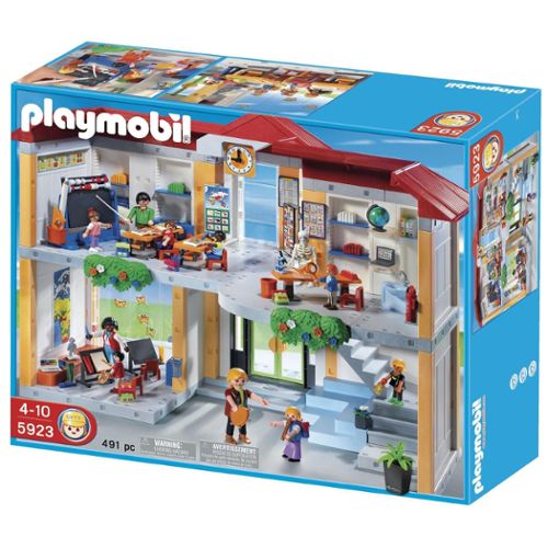 Playmobil - ecole avec 3 salles de classe - 5923