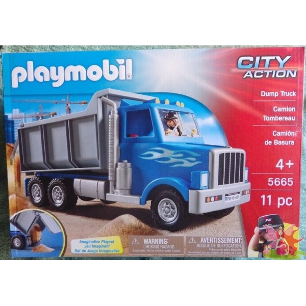 Playmobil camion pompier americain