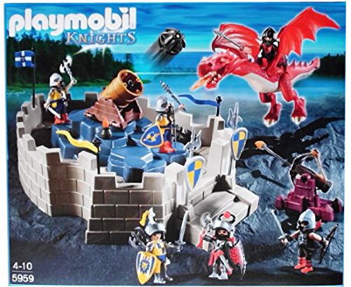 Chateau fort et dragon playmobil