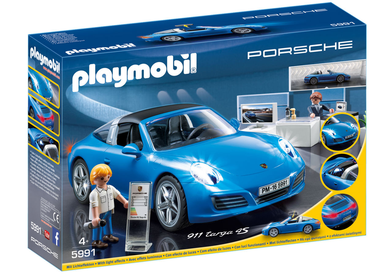 Playmobil sports & action 5991 porsche 911 targa 4s