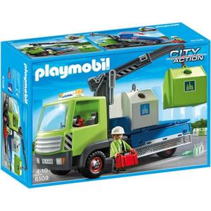 Camion poubelle playmobil 6110 carrefour