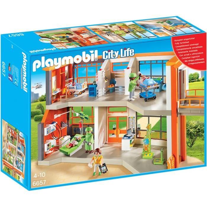 Playmobil maison cdiscount