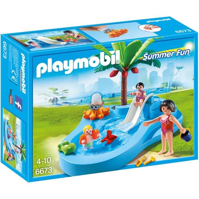 Playmobil et piscine