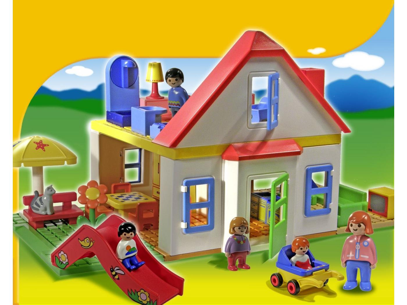 Playmobil maison a transporter