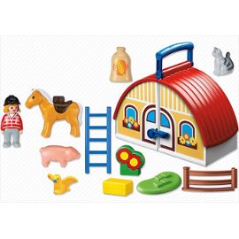 Playmobil 123 ferme pas cher