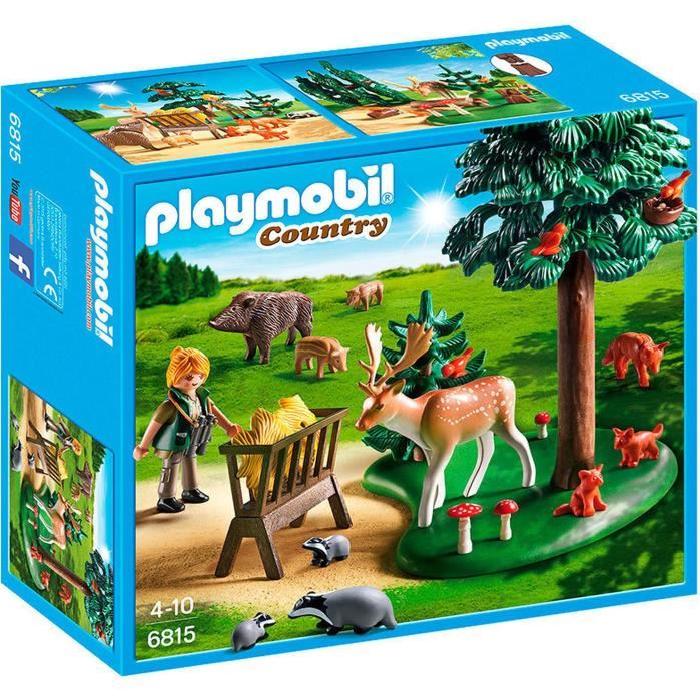 Playmobil 123 animaux foret
