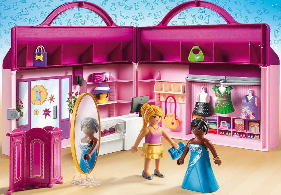 Valisette playmobil boutique