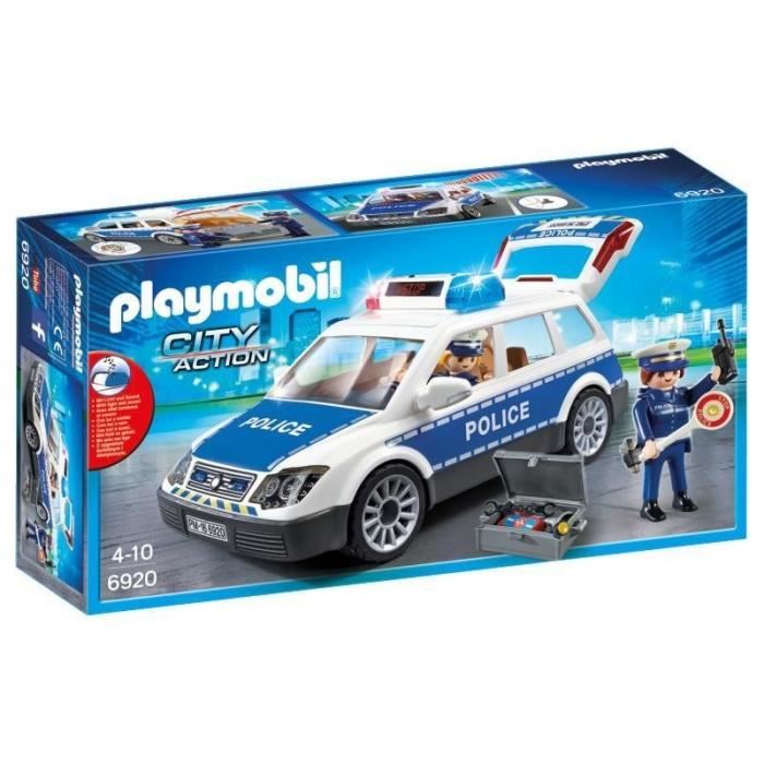 Playmobil action voiture