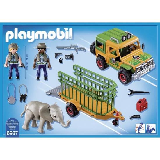 Playmobil vehicule elephanteau