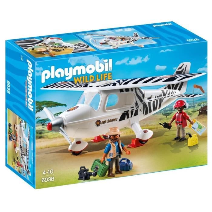 Avion blanc playmobil