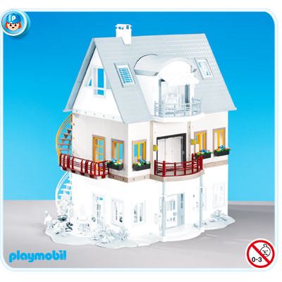 Maison moderne playmobil cdiscount