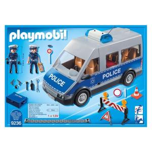 Playmobil poste de police et véhicules