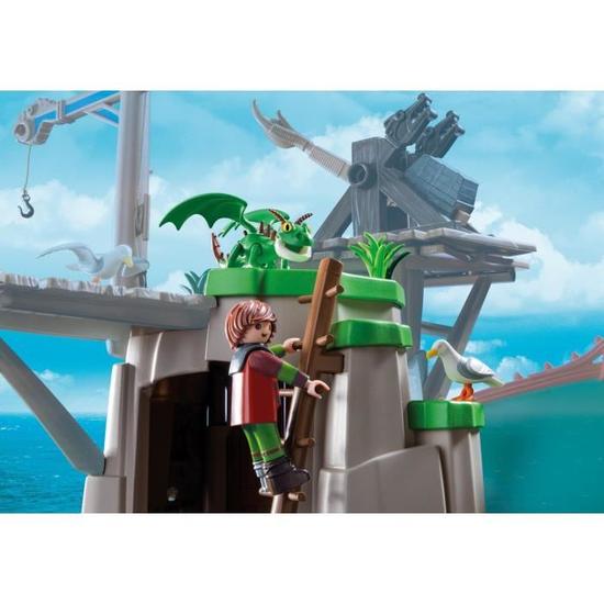 Playmobil dragon campement