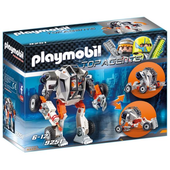 Playmobil top agent pas cher