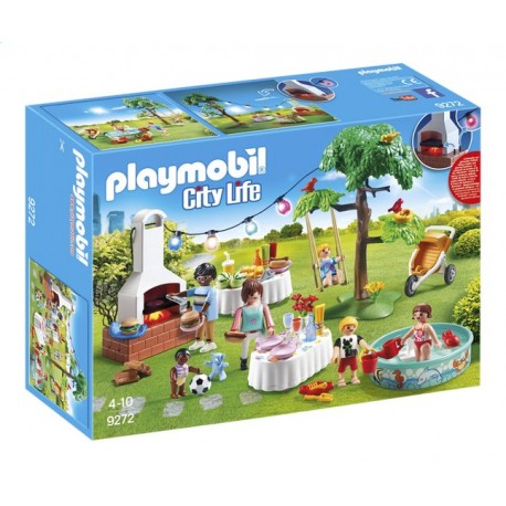 Playmobil malette barbecue