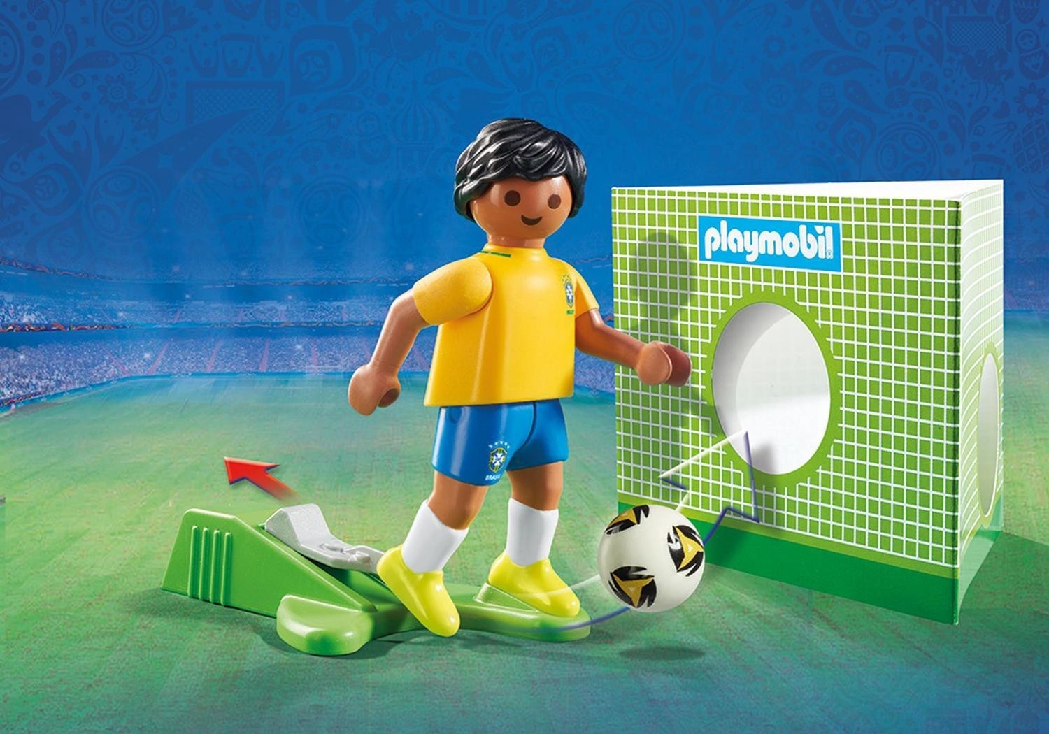 Playmobil joueur de foot croate