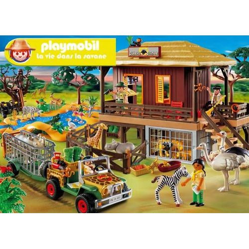 Playmobil animaux savane