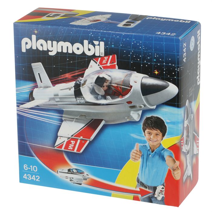 Playmobil avion chasse