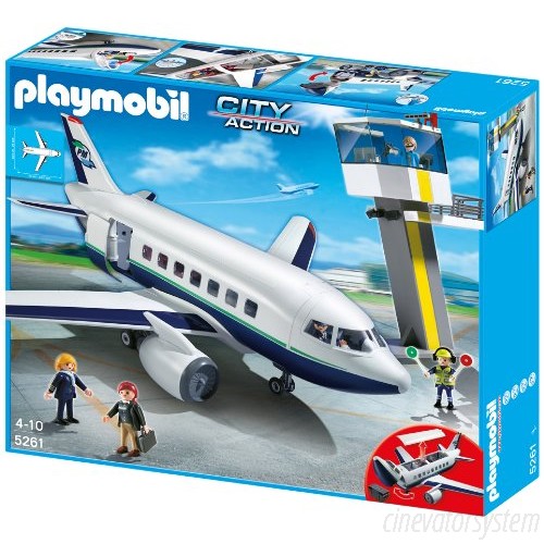 Playmobil avion de pasajeros y mercancias