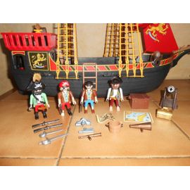 Bateau pirate noir playmobil
