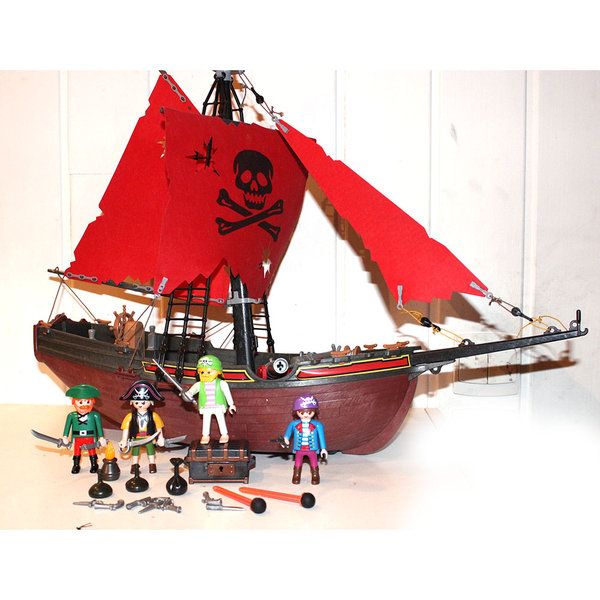 Bateau pirate playmobil a carrefour