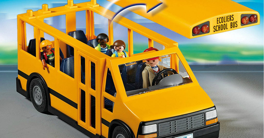 Playmobil bus scolaire amazon