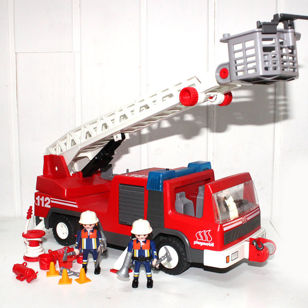 Playmobil pompier camion