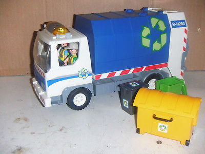Playmobil camion poubelle carrefour