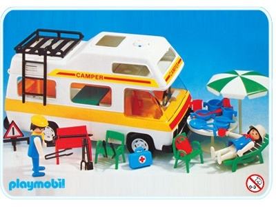 Jeux de playmobil camping-car