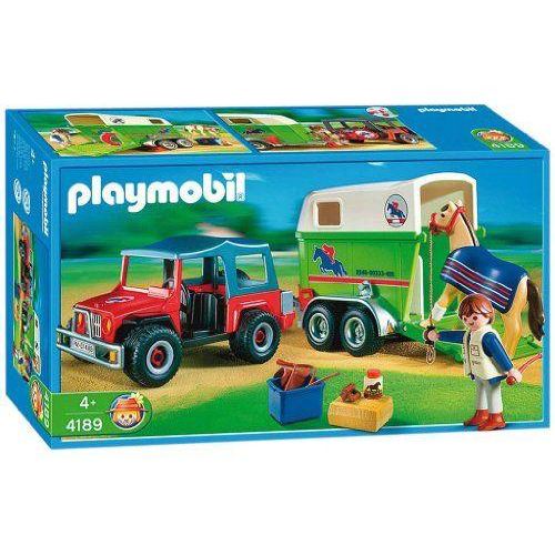 Playmobil remorque cheval