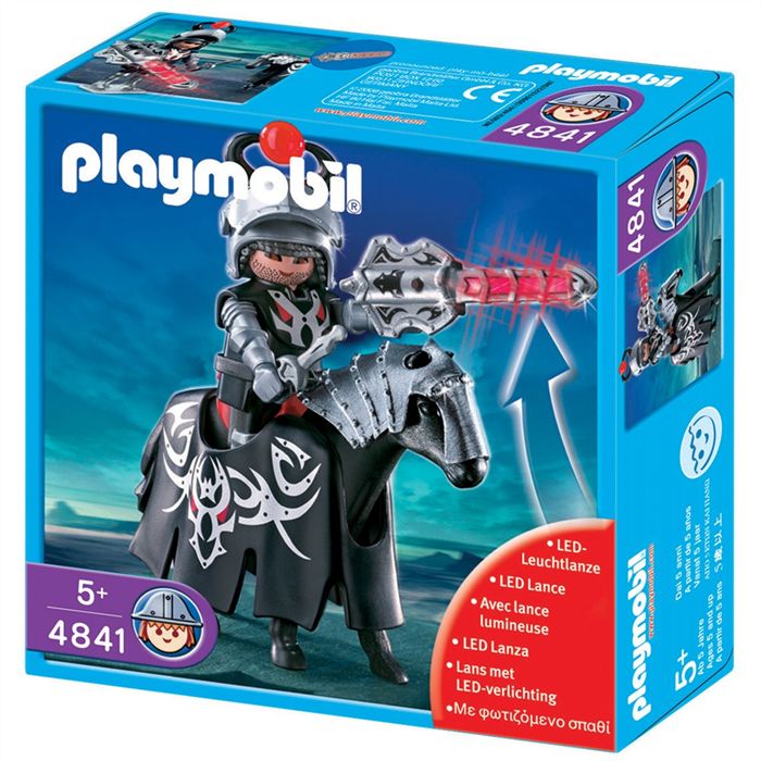 Playmobil dragon rouge chevalier