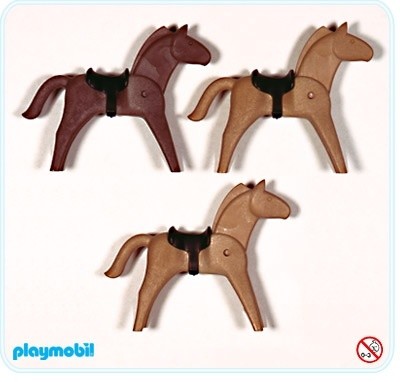 Playmobil cheval a coiffer