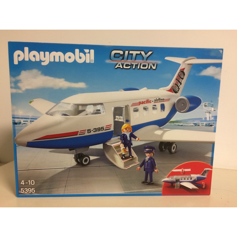 Playmobil city action airplane