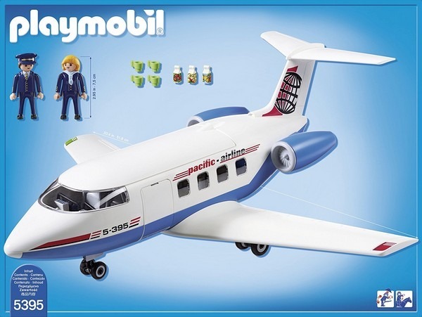 Playmobil city action 5395 avion