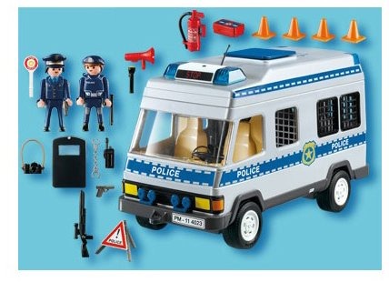 Playmobil city action - furgón de policía