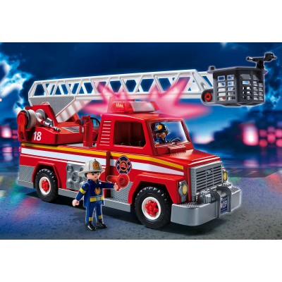 Playmobil city action rescue ladder unit