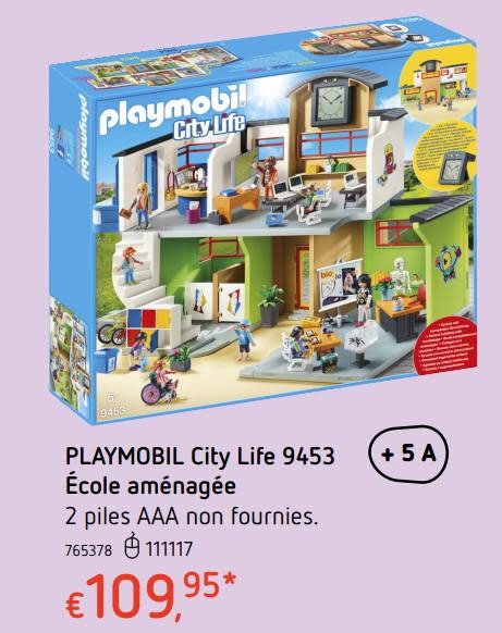 Playmobil city life promo