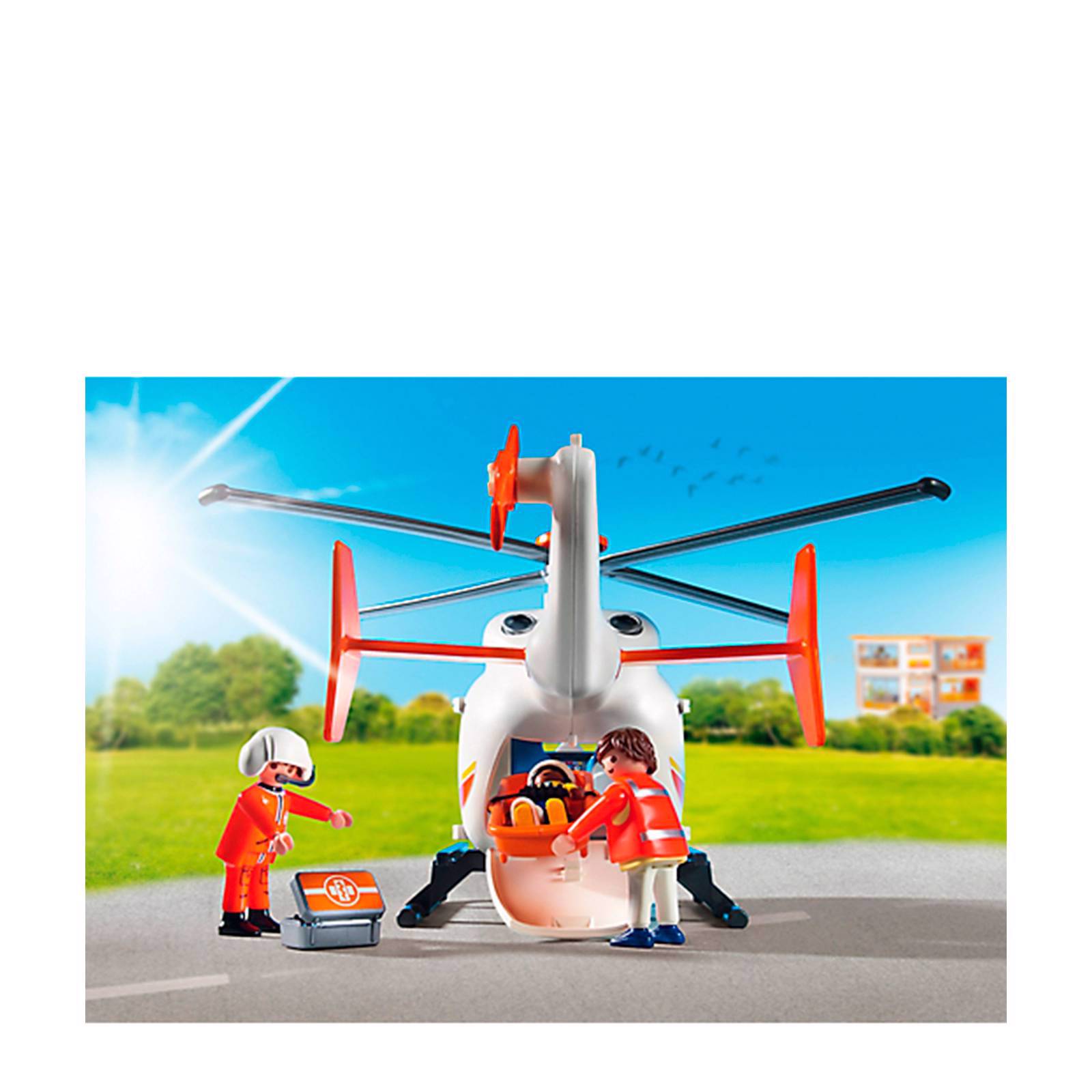 Playmobil city life traumahelikopter 6686