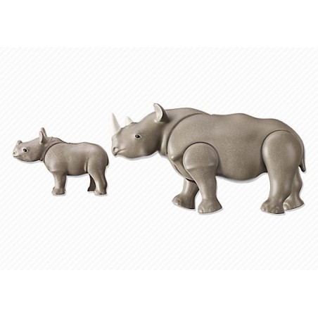 Playmobil zoo rhino