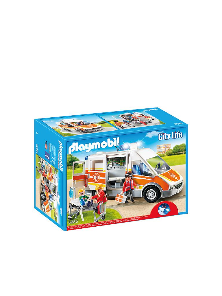Playmobil city life krankenwagen
